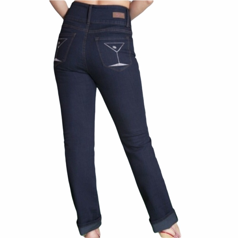 TATYANA Bettie Page Hi rise Martini skinny NWT